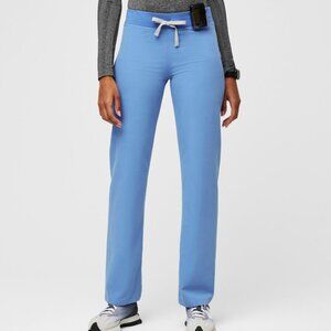 Figs | EUC Livingston Basic Scrub Pants in Ceil Blue, Size Medium